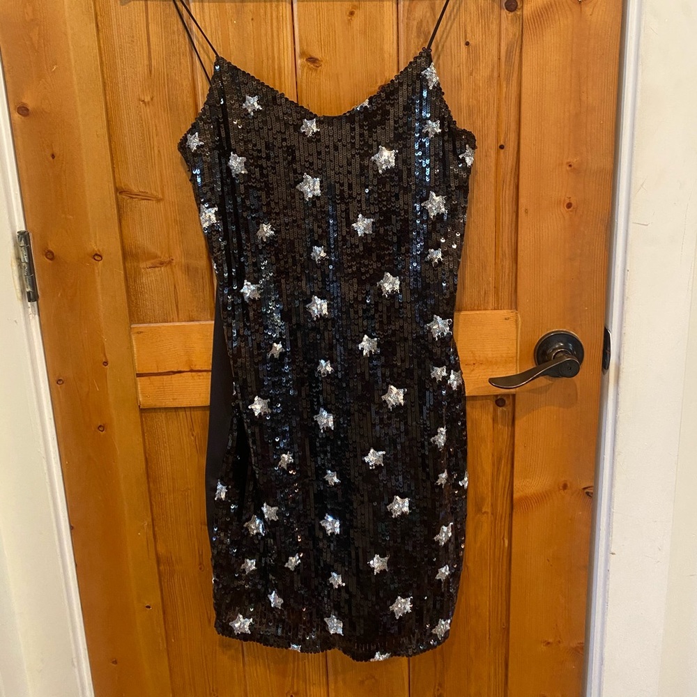 Sequin star dress